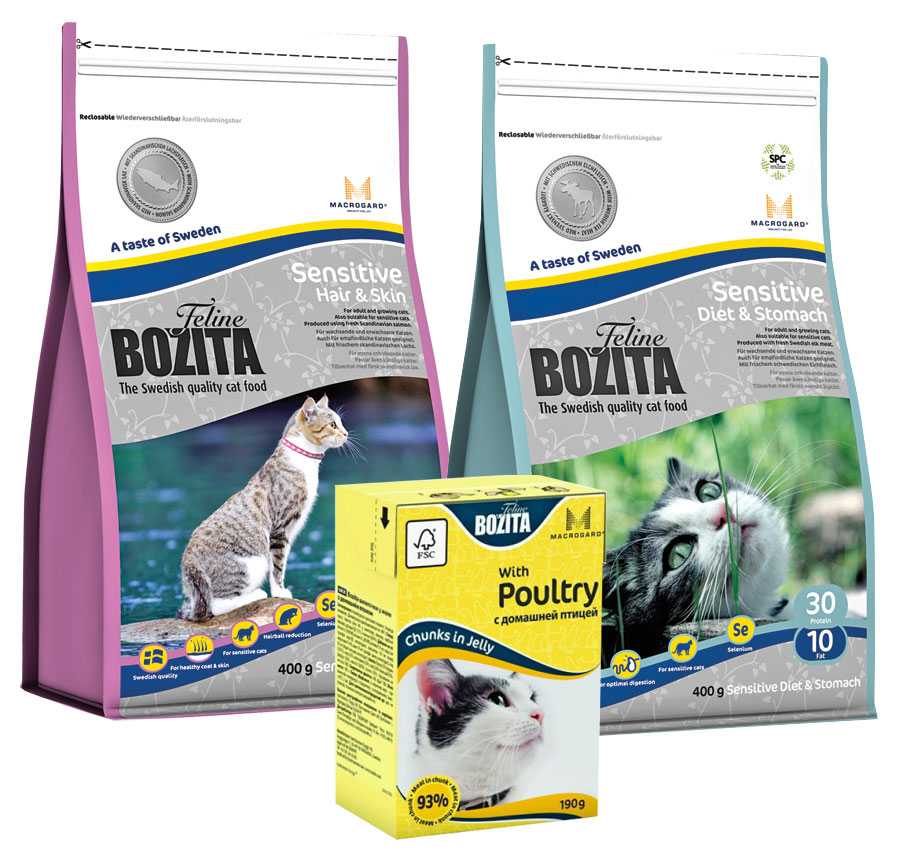 Подробный обзор кошачьего корма Бозита (Bozita): ассортимент, оценка и анализ состава, сравнение цен, отзывы владельцев и ветеринаров