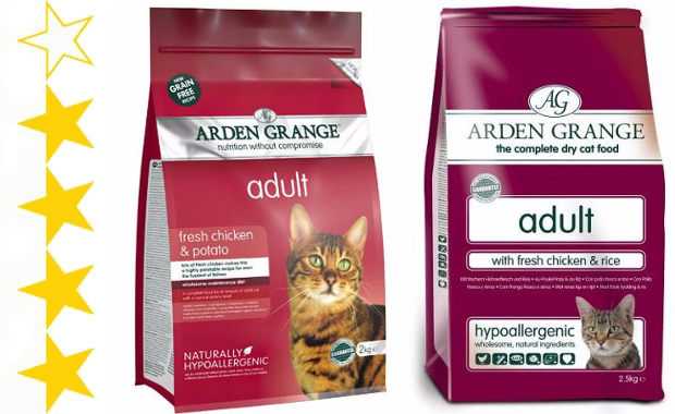 Arden grange для кошек: обзор, состав, цена, отзывы