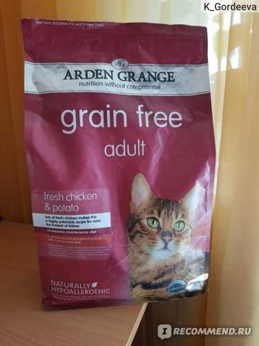 Отзывы о корме arden grange (арден гранж) для кошек