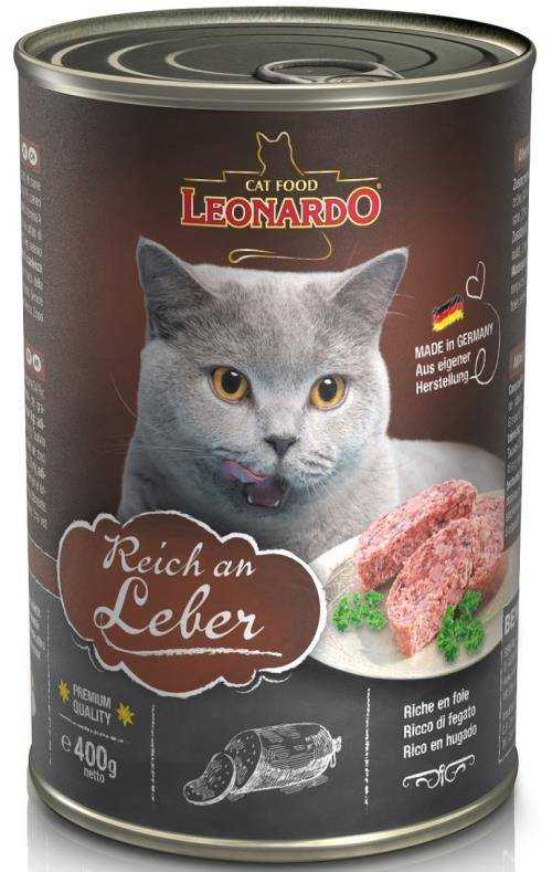 Описание корма для кошек леонардо