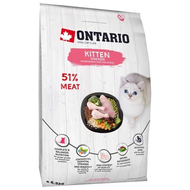 Сухой корм для кошек супер премиум класса Онтарио (Ontario): производитель, описание рационов, анализ состава, цена, отзывы владельцев питомцев