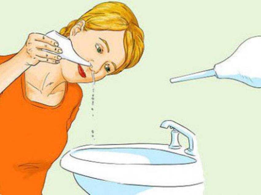 Промывать нос каждый день