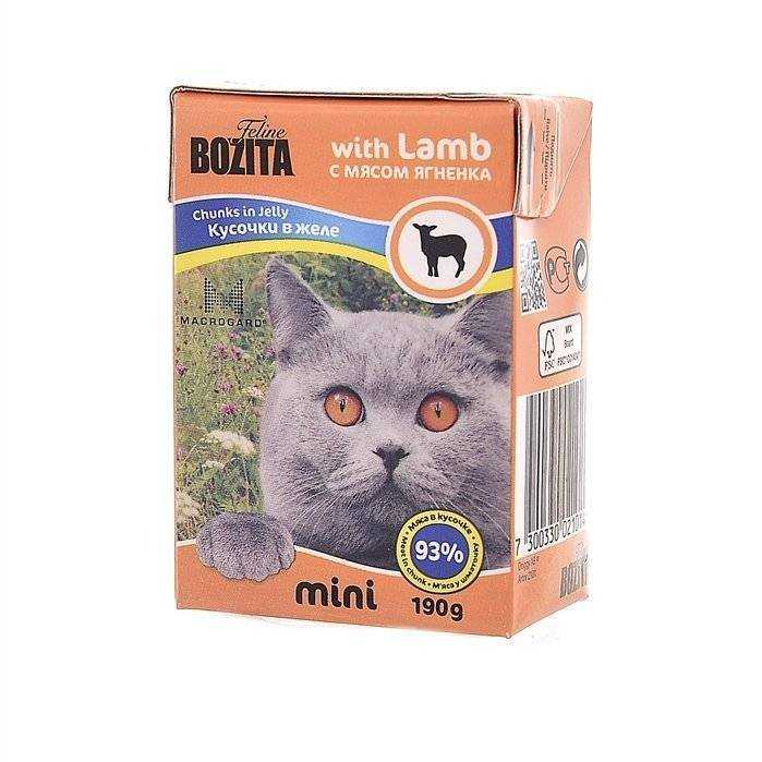 Подробный обзор кошачьего корма Бозита (Bozita): ассортимент, оценка и анализ состава, сравнение цен, отзывы владельцев и ветеринаров